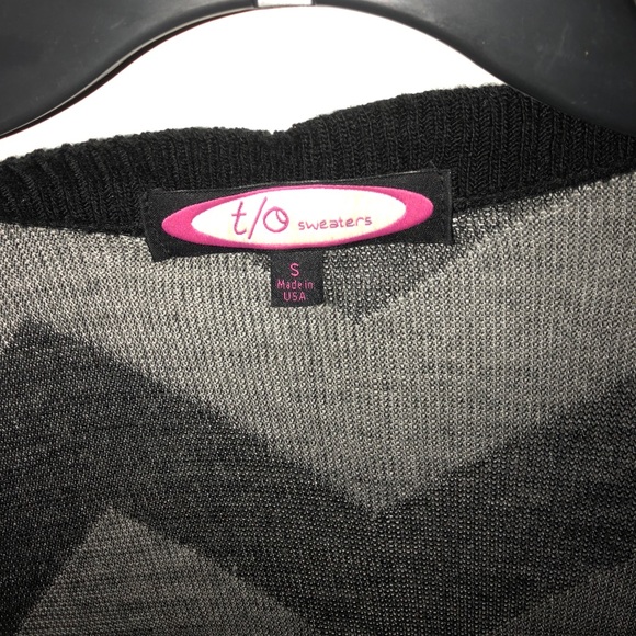 Black & grey cardigan - Picture 3 of 5